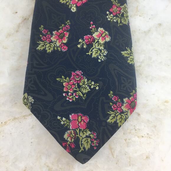 ROMEO PITTI PURE SILK TIE - Picture 1 of 13